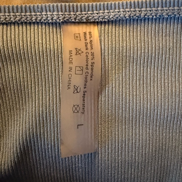 Stylish Gray-Blue Women's Bikini Set - Picture 4 of 4